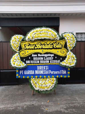 Papan Bunga Duka di Tanjung Mas